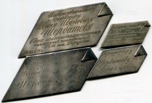 Два знака Отличник здравоохранения.-RRR.