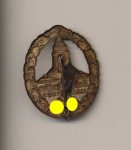 Значки различных событий, Германия