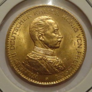20 марок 1914 год в Мундире