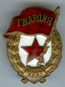 Гвардия - 2 штуки (одна битая)
