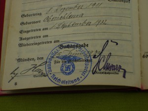 Комплект наград и документов на хауптшарфюрера СС. 10-й ТГБ