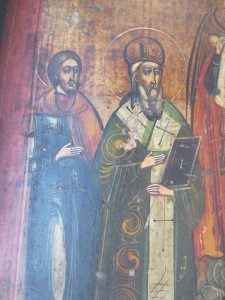 Икона Архангела Михаила с предстоящими.