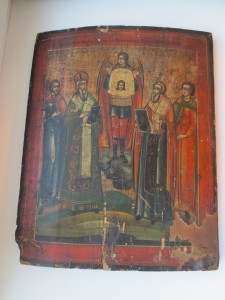 Икона Архангела Михаила с предстоящими.