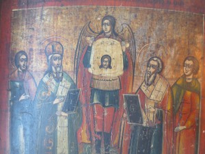 Икона Архангела Михаила с предстоящими.