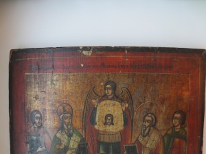 Икона Архангела Михаила с предстоящими.