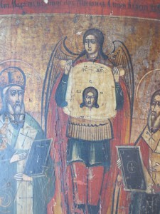 Икона Архангела Михаила с предстоящими.