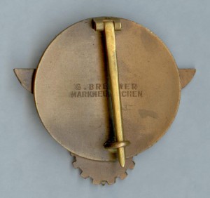 Знак победителя профсоревнований на уровне Рейха 1939