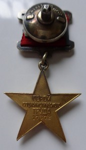 Орден Ленина № 421383 + ГСТ № 17372