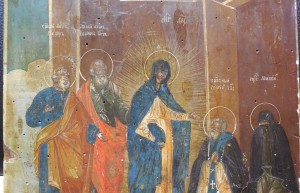 Икона - Видение Сергию Радонежскому