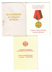 Доки к медали Жукова!