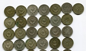 52 билона из закладухи + еще 40 монет (1921-30 гг.)