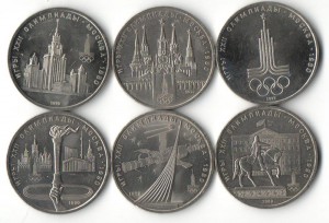6 рублей СССР - Олимпиада-80 в состоянии!