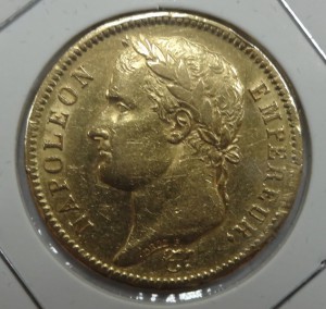 Золото 40 франков Наполеон I 1811 год
