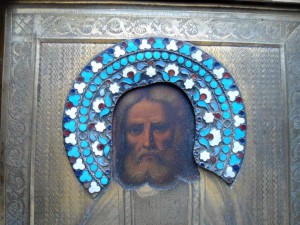 Св.Серафим Саровский ЭМАЛЬ