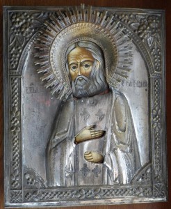 Икона Серафим Саровский. Продажа.