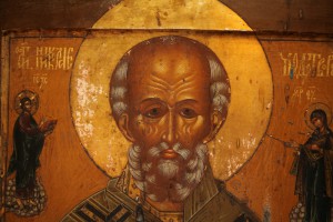 Икона Николая Чудотворца 54х45 см.
