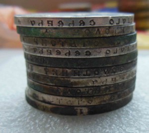 Рубль 1897 г 10 штук. Серебро. ОРИГИНАЛ