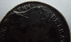 Полуполтинник 1765 года, редкий. Продажа.