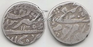 Бухара.Абдулахад.Теньга.1306 г.х.