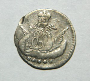 5 копеек 1758 ХОРОШАЯ
