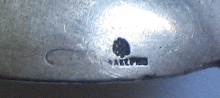 Ложка, серебро (фаберже)