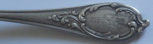 Ложка, серебро (фаберже)