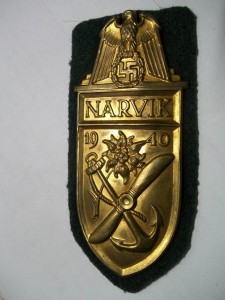 Щиты Демьянск и Нарвик - золото