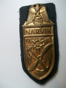 Щиты Демьянск и Нарвик - золото
