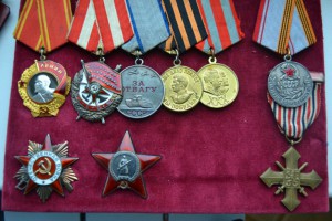 Комплект майора Алипова (ОЛ,БКЗ,ОВ-I,КЗ,"За отвагу")+ОК+++