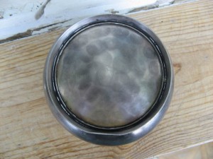 Сахарница серебро, позолота. 200 гр.