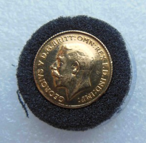 1/2 соверен 1912 г