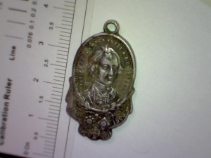 Серебряный жетон А.В.Суворов