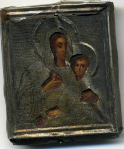 Икона в серебре (маленькая)