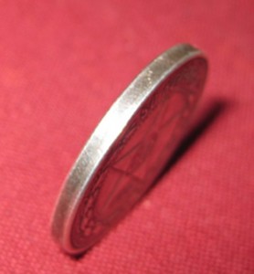 50 копеек 1922 г. гурт гладкий