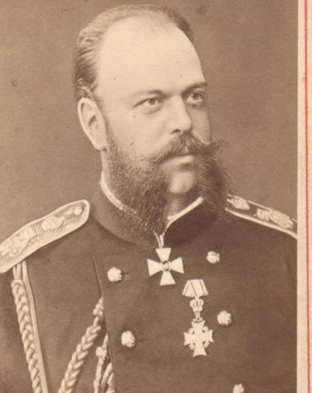 Фото Визитка Царь Александр-III 1880-е гг.