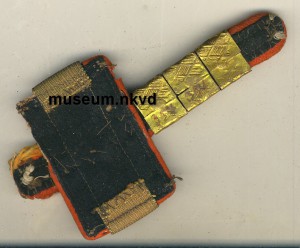 Гомбочка на витой шнур погона городового Российской Империи