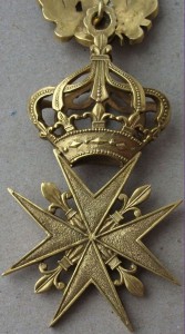 Мальтийский крест 2-го класса В ЗОЛОТЕ --- RRR !!! ---