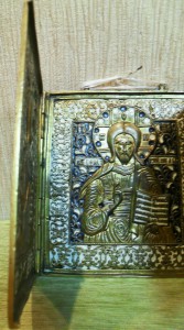 Складень "Деисусный чин", два цвета. Оочень большой!!!