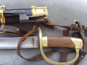 ДРАГУНСКАЯ ШАШКА ОБР.1881г. СО ШТЫКОМ, ПОРТУП.и ТЕМЛЯКОМ