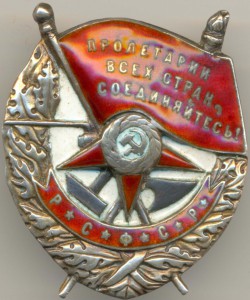 Знамя РСФСР. Командир 1-й бригады 9-я кавалерийская дивизия
