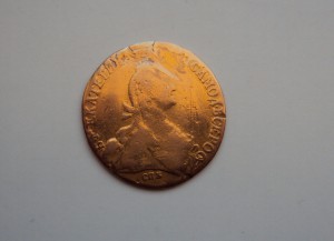 10 РУБ. ЗОЛОТО 1776 г.