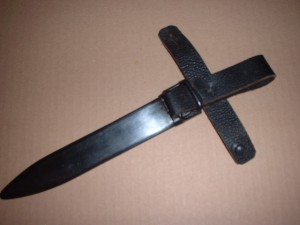 Ножны для ножа разведчика НР-40 стальные