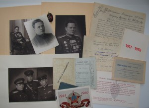 Серебр. знак Заслужен. работник НКВД на комиссара ГБ +архив