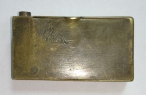 Маслёнка латунная от ружья системы Крнка 1876г.