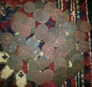 Царская медь =  много.