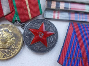 Комплект героического пограничника с П-обр Отвагой доки