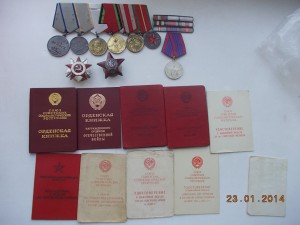Комплект героического пограничника с П-обр Отвагой доки