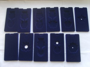 Планшет на 6 ячеек со Вставками под Ордена,Медали.