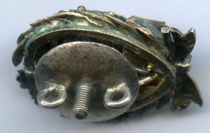 Редкий Знак Магистра Фармации фрачный серебро 84 фрачник