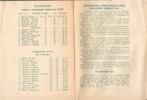Программка.Пер-во СССР по футболу. Динамо-Зенит-1951 г.
